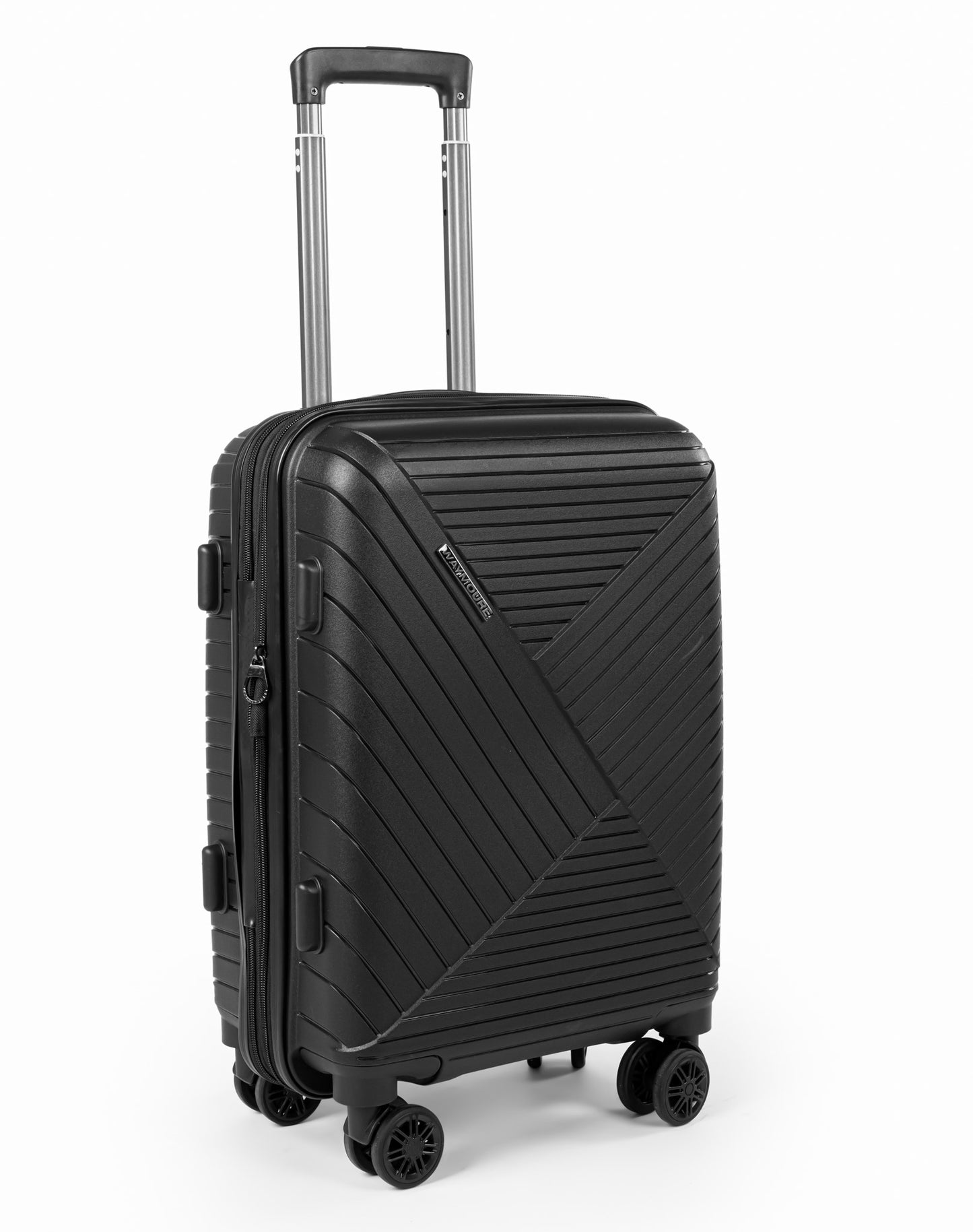 Waymoure Black 20 Inch Cabin Bag
