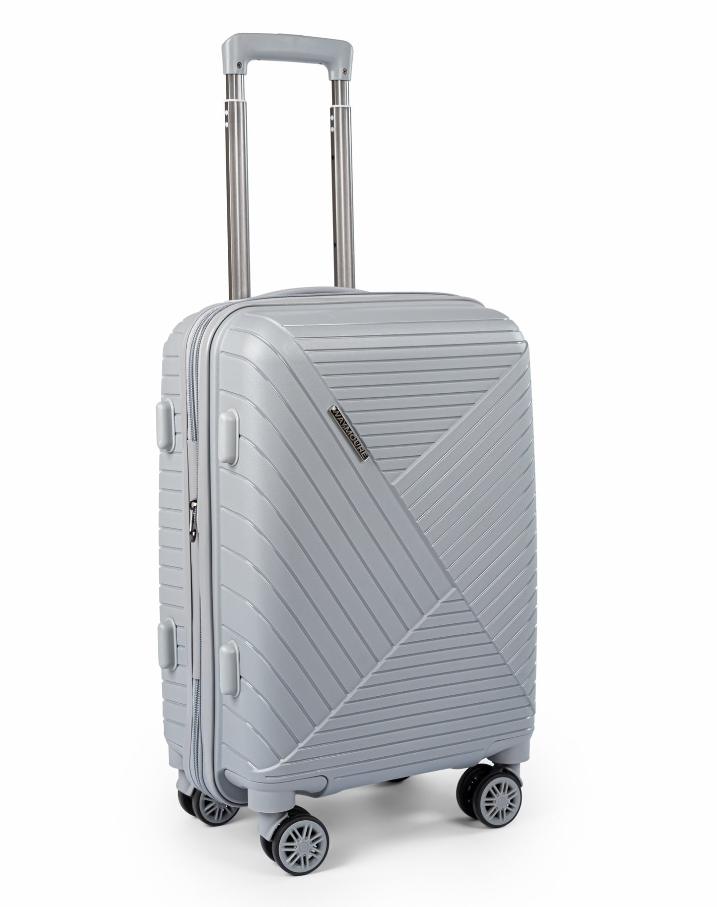 Waymoure Silver 20 Inch Cabin Bag