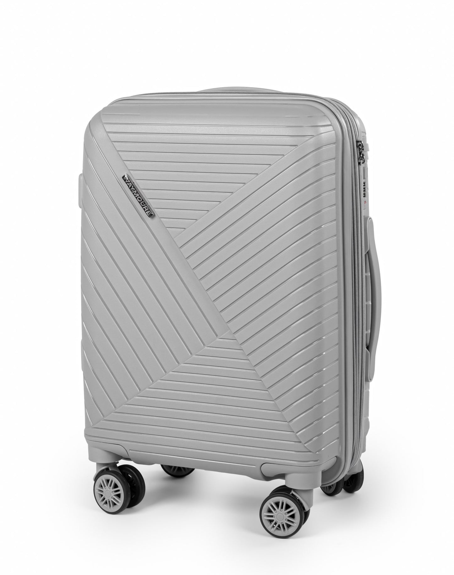 Waymoure Silver 20 Inch Cabin Bag