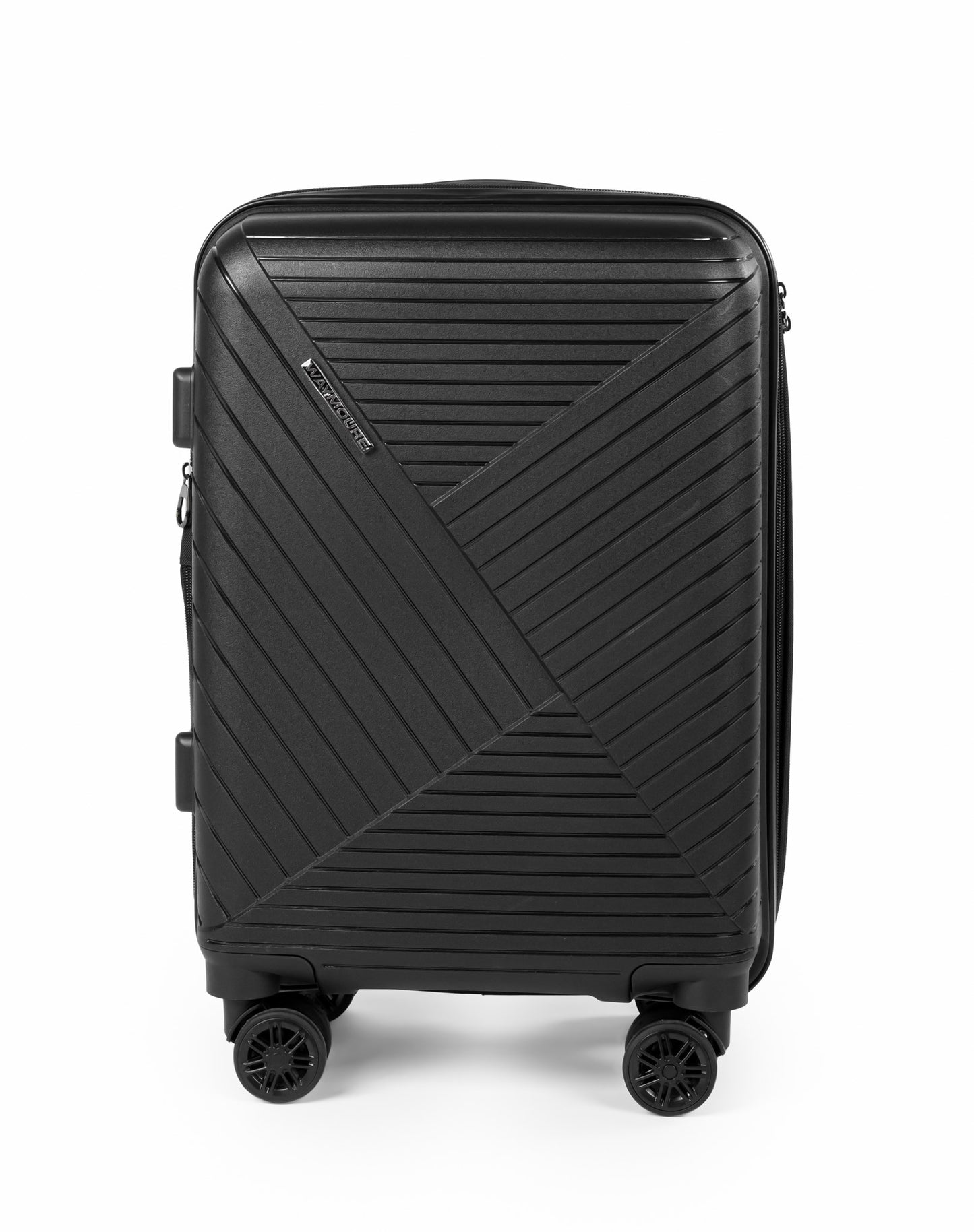 Waymoure Black 20 Inch Cabin Bag