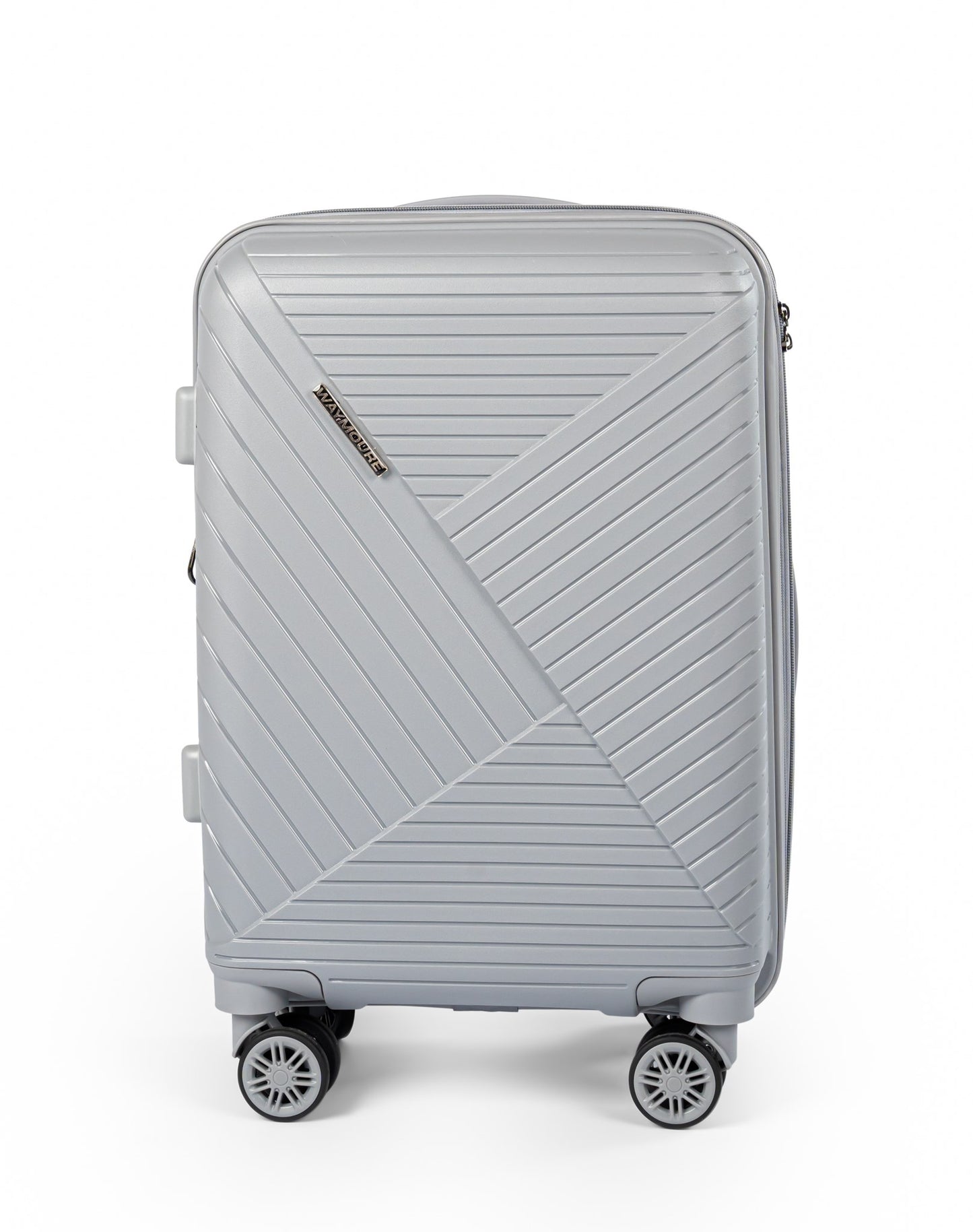 Waymoure Silver 20 Inch Cabin Bag