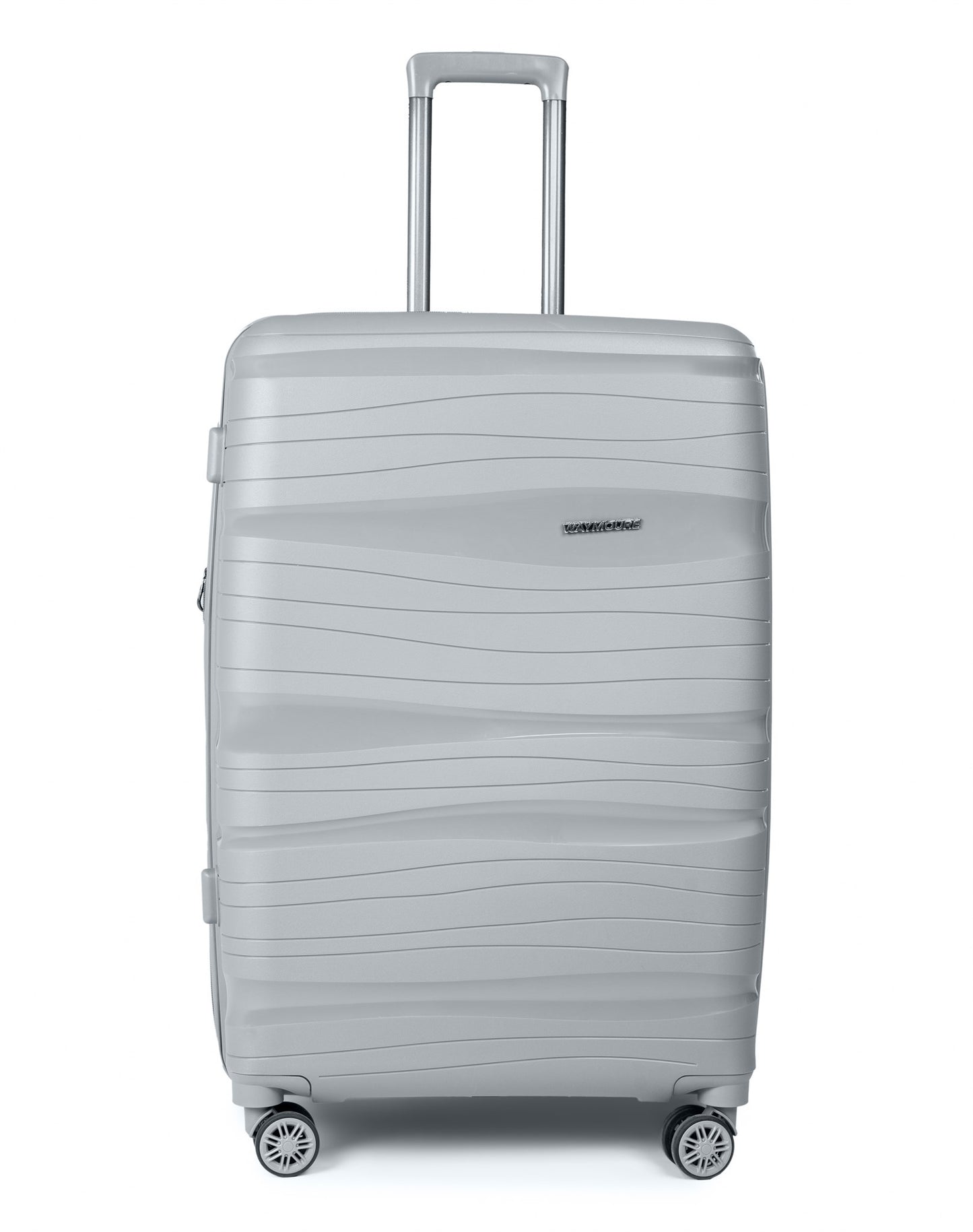 Ribbed Silver 30 Inch