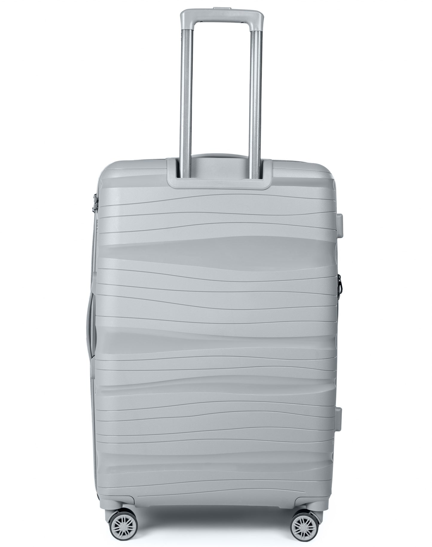 Ribbed Silver 30 Inch