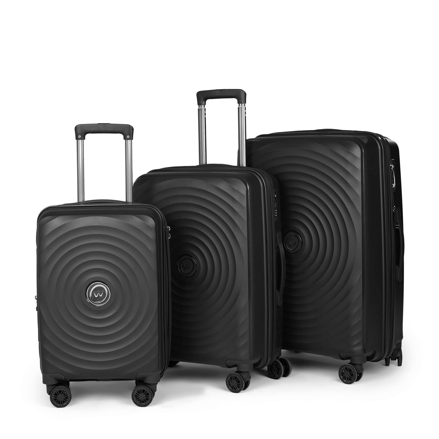 Circles Black Set 3 bags