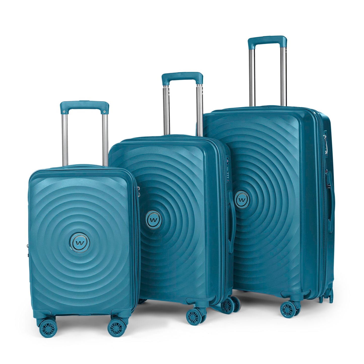 Circles Turquoise Set 3 bags