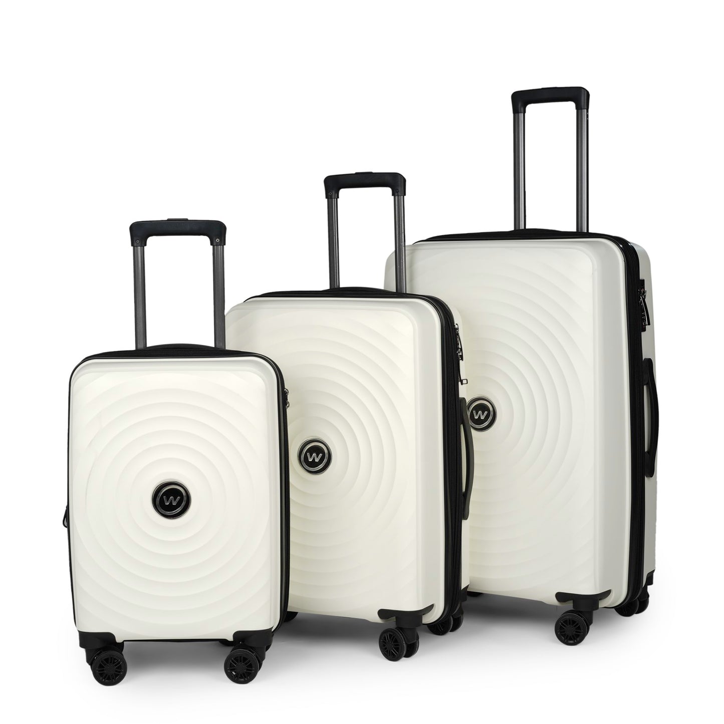 Circles White Set 3 bags