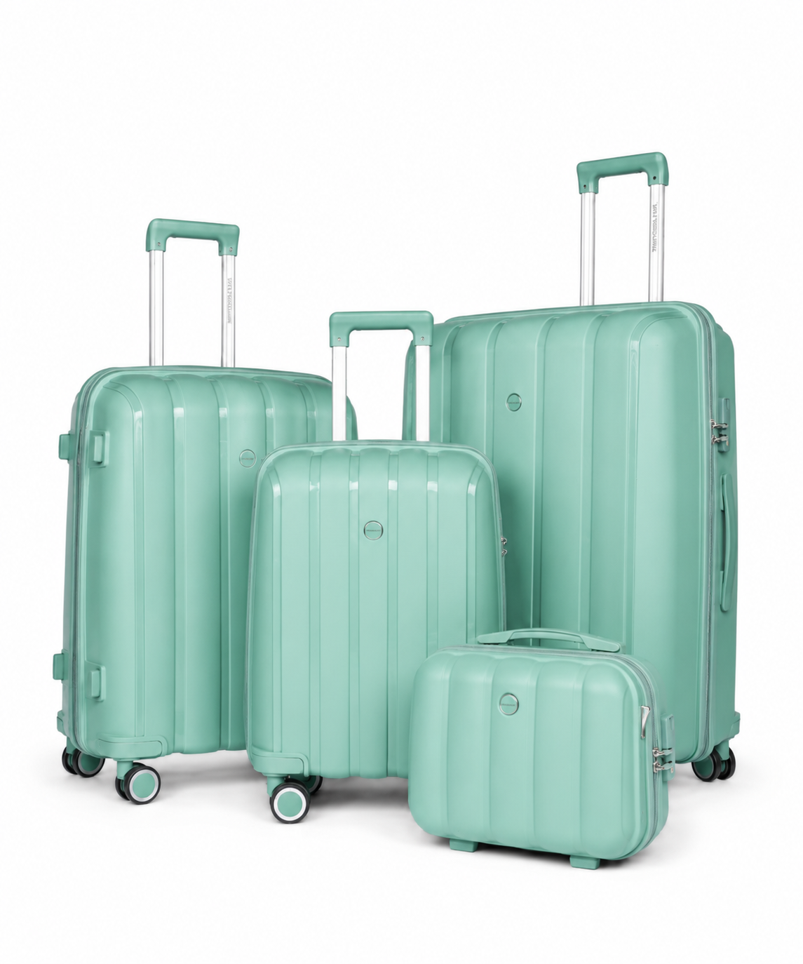 Sky Line Light Green Set 4 Bags