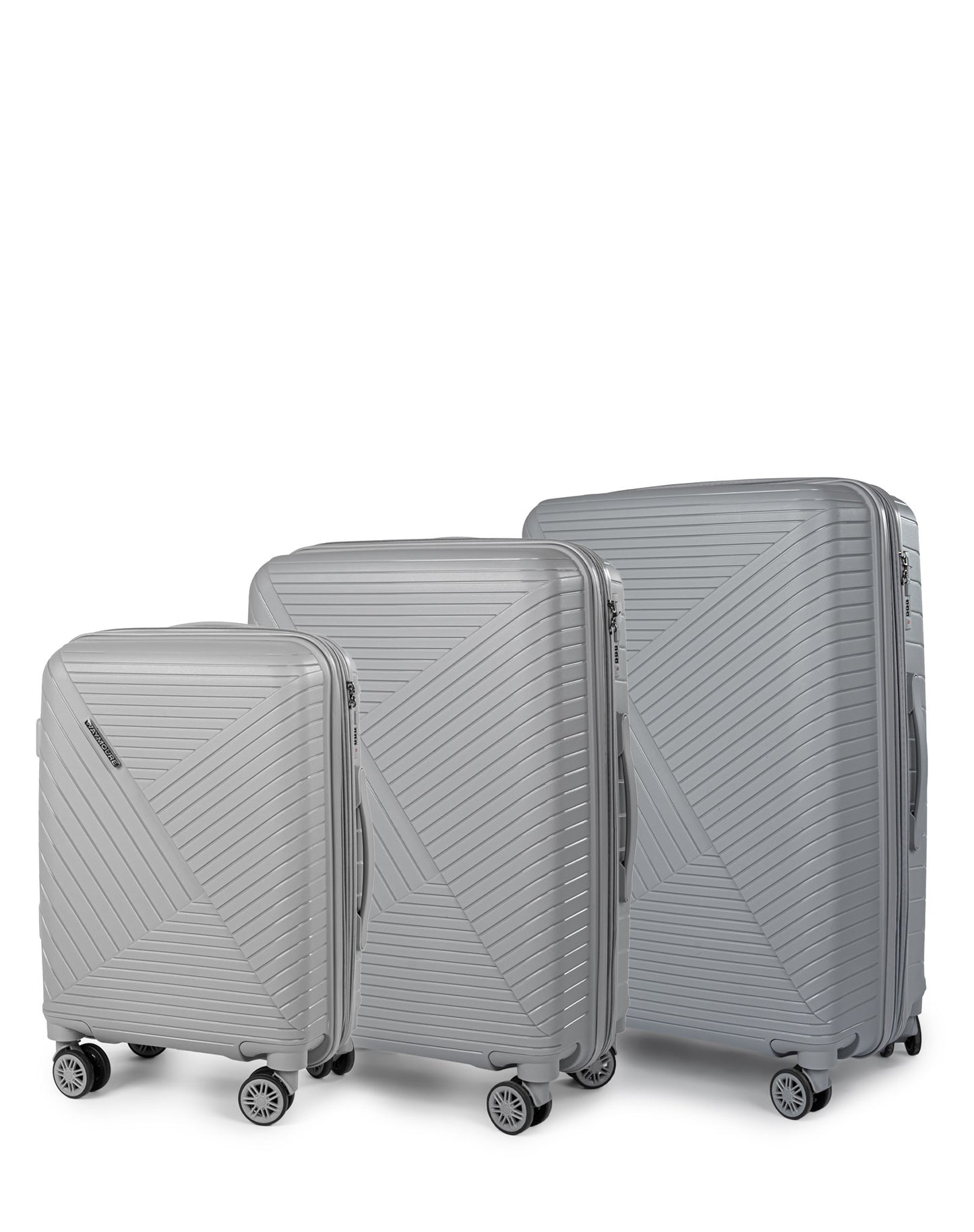 Waymoure Set 3 Bags Silver