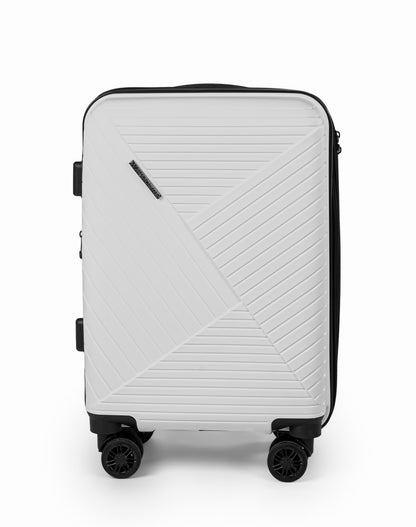 Waymoure White 20 Inch Cabin Bag
