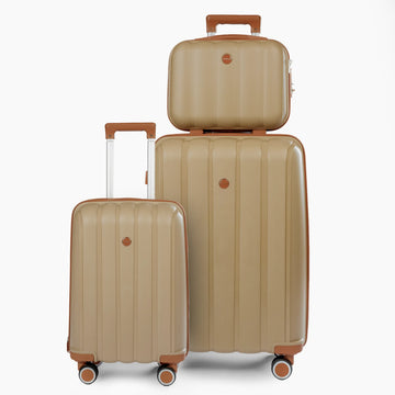 Sky Line  20 + 24 + 14  Inch Beige X Brown