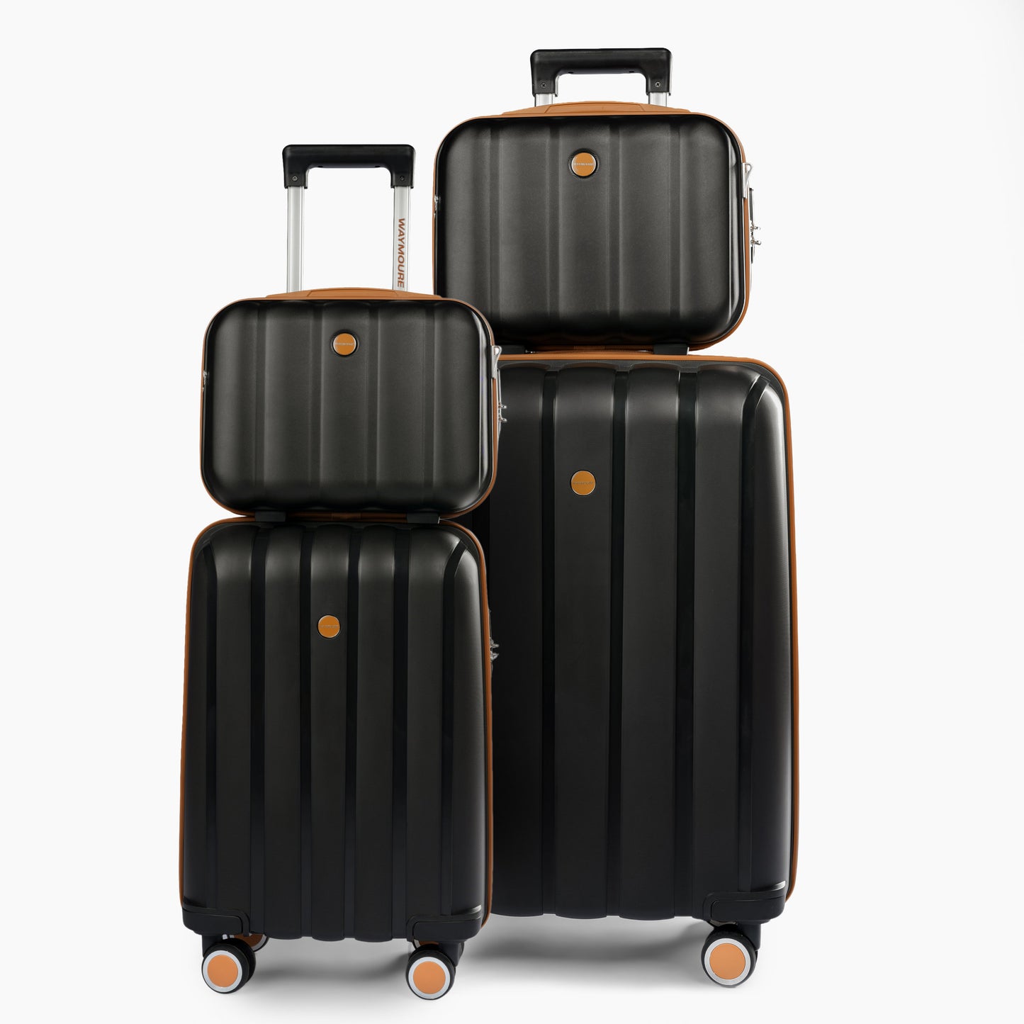 2 * Sky Line  20 + 24 Inch *Hand bag Black X Brown