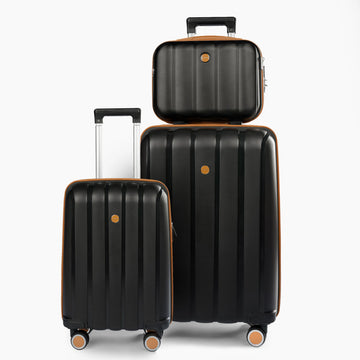 Sky Line  20 + 24 + 14  Inch Black X Brown