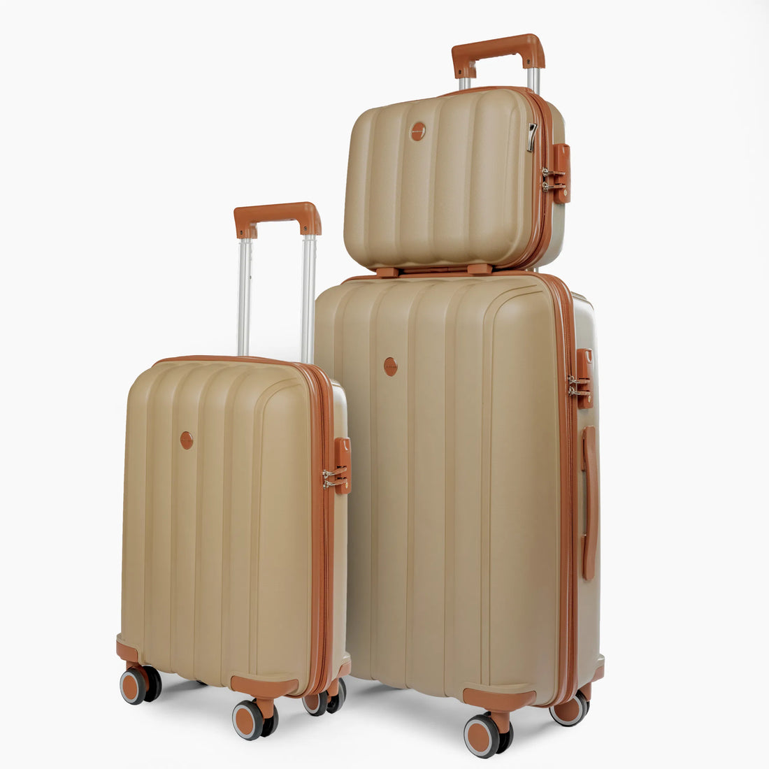 Sky Line  20 + 24 + 14  Inch Beige X Brown