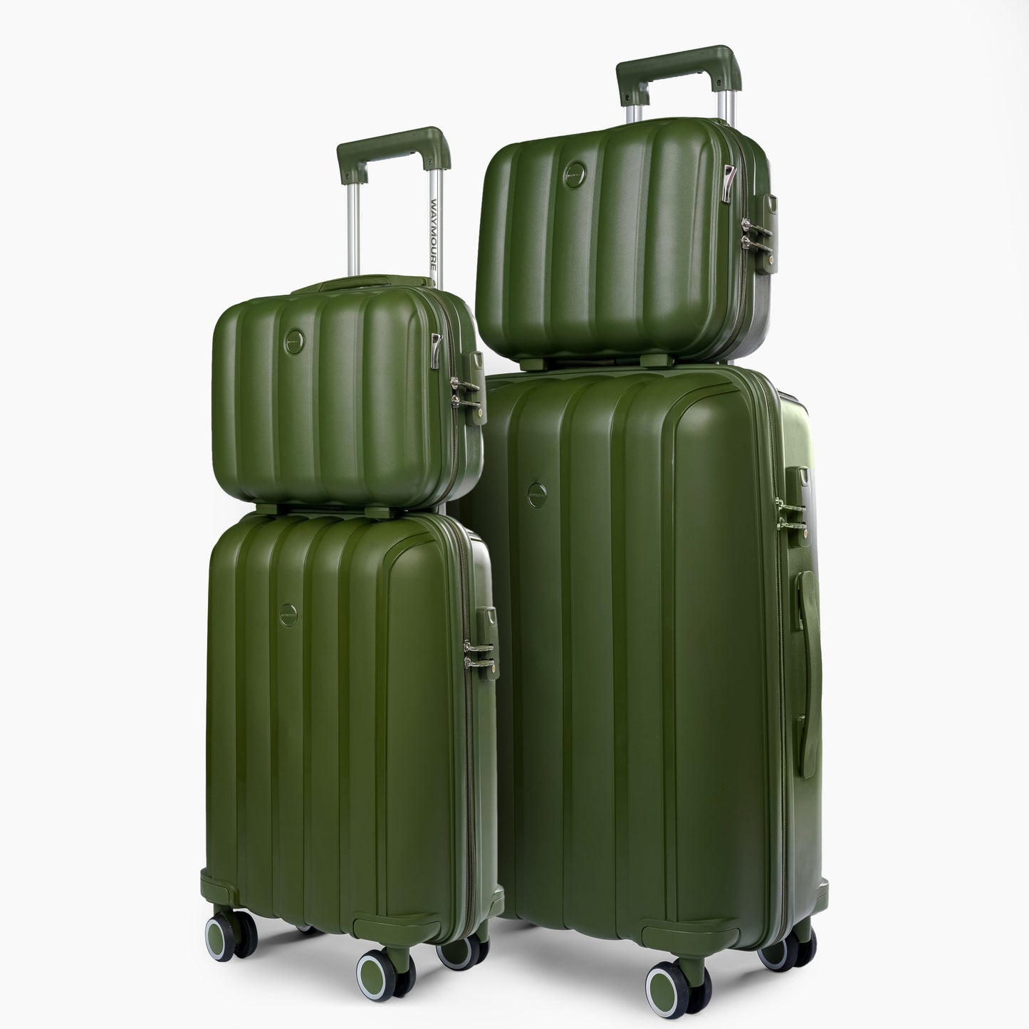 2 * Sky Line  20 + 24 Inch *Hand bag Green