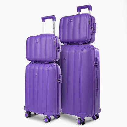 2 * Sky Line  20 + 24 Inch *Hand bag Purple