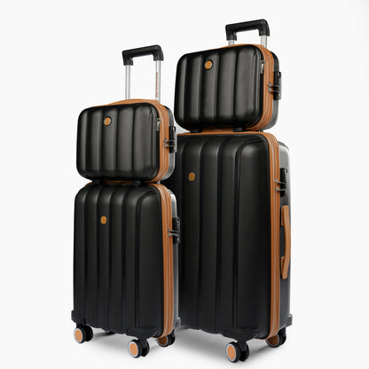 2 * Sky Line  20 + 24 Inch *Hand bag Black X Brown