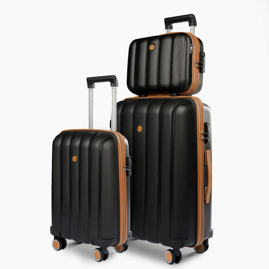Sky Line  20 + 24 + 14  Inch Black X Brown