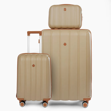 Sky Line  20 + 28 + 14  Inch  Beige X Brown