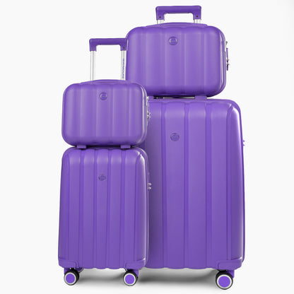 2 * Sky Line  20 + 28 Inch *Hand bag Purple
