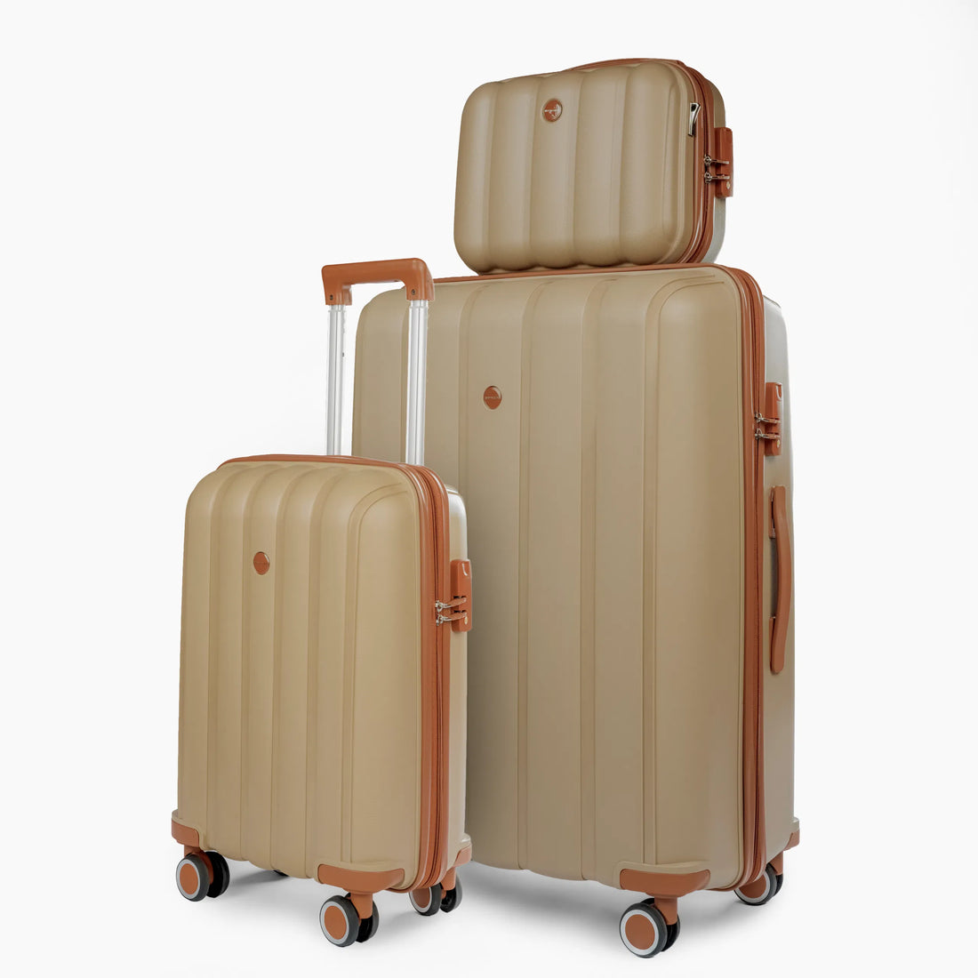 Sky Line  20 + 28 + 14  Inch  Beige X Brown