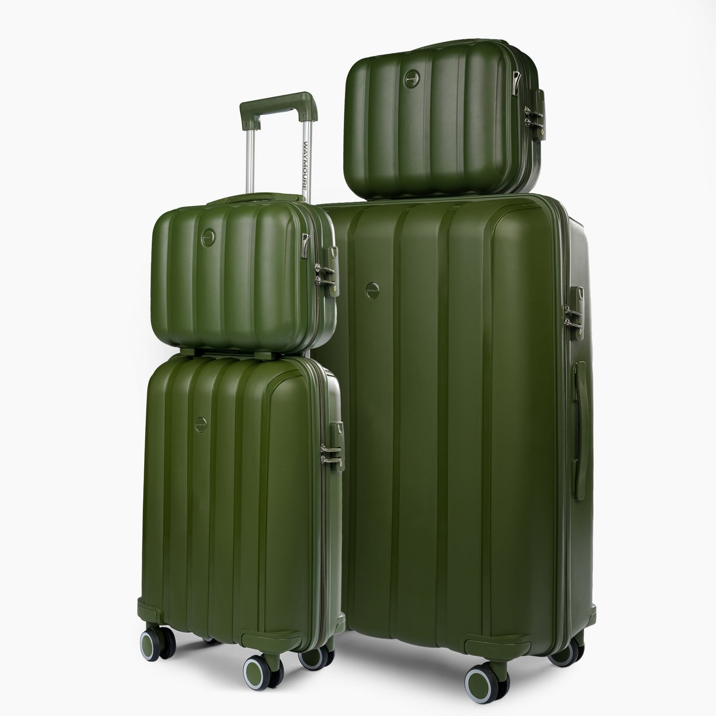 2 * Sky Line  20 + 28 Inch *Hand bag Green