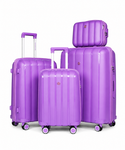 Sky Line Purple Set 4 Bags