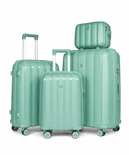 Sky Line Light Green Set 4 Bags