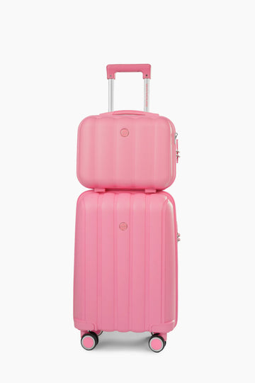 Sky Line 20+14 Inch Hand Bag Pink