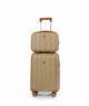 Sky Line 20+14 Inch Hand Bag Beige X Brown