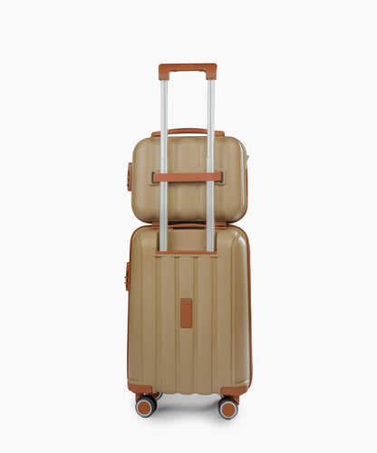 Sky Line Beige X Brown 20 Inch * Hand Bag