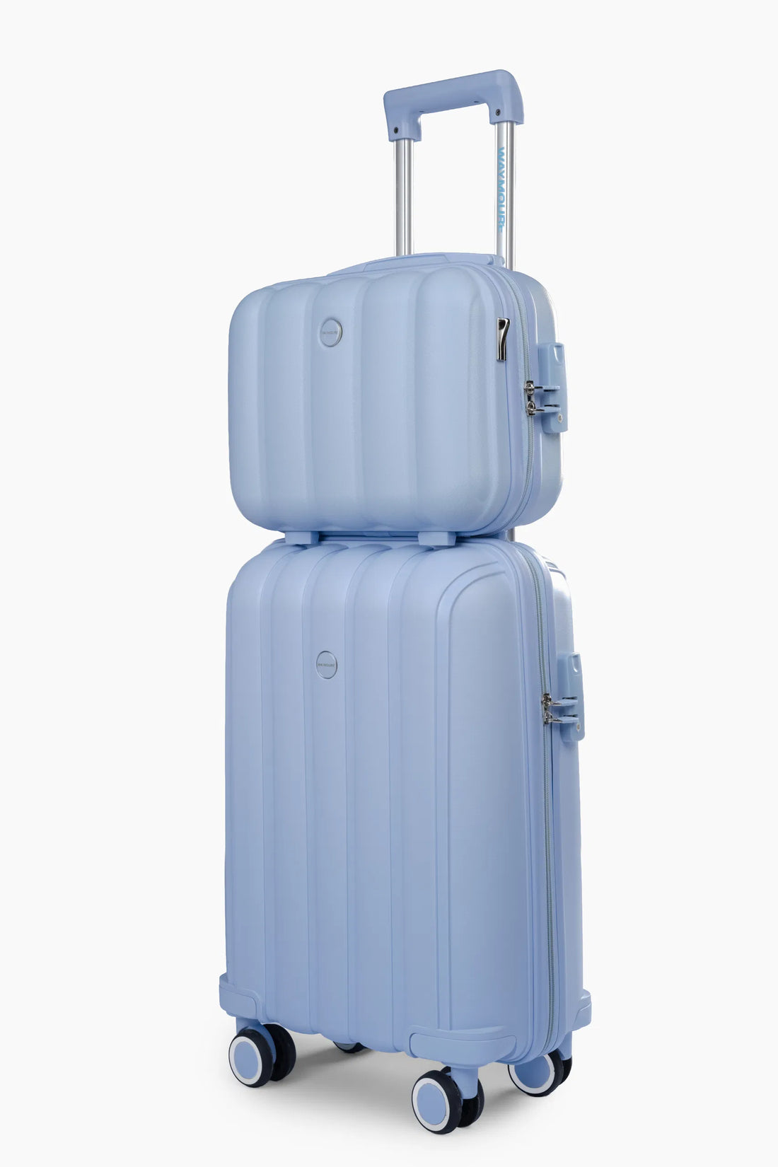 Sky Line 20+14 Inch Hand Bag Baby Blue