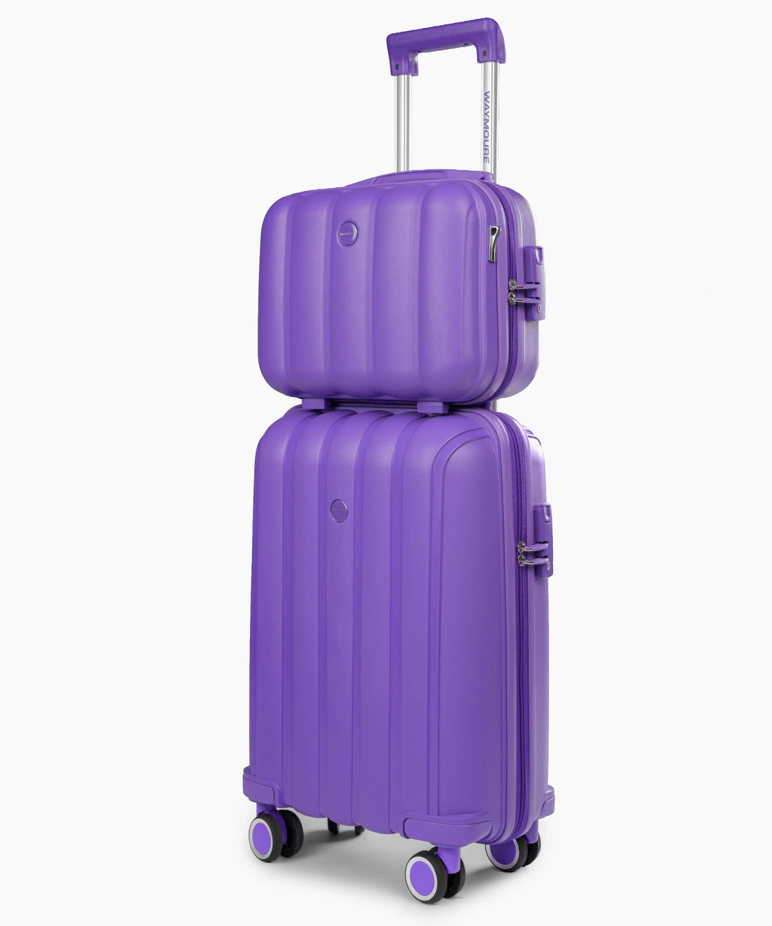 Sky Line 20+14 Inch Hand Bag Purple