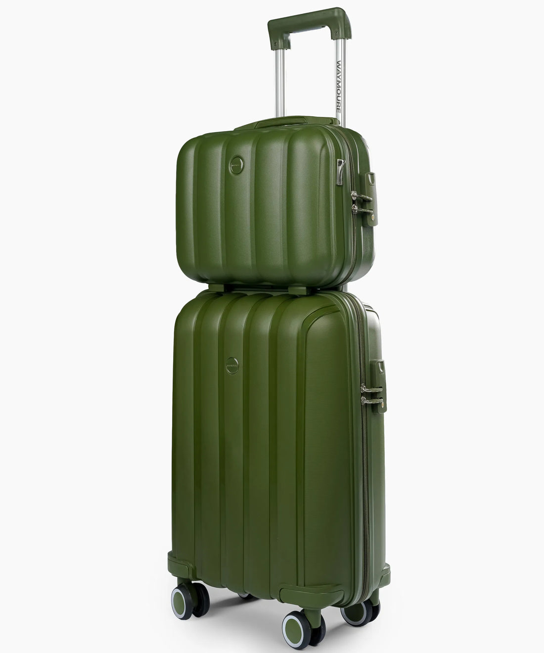 Sky Line 20+14 Inch Hand Bag Dark Green