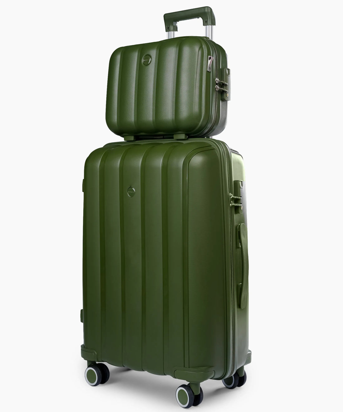 Sky Line 24+14 Inch Hand Bag Dark Green