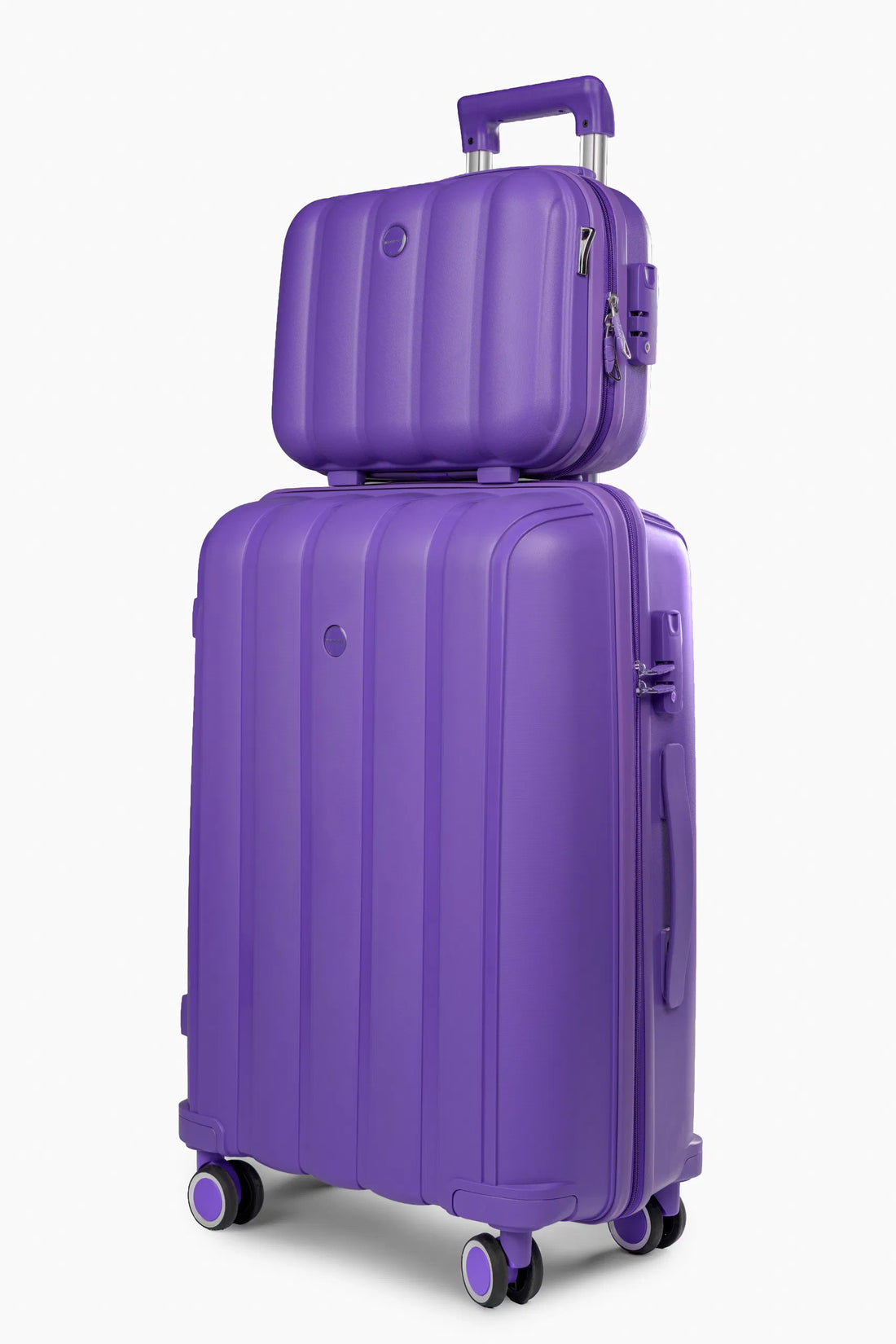 Sky Line 24+14 Inch Hand Bag Purple