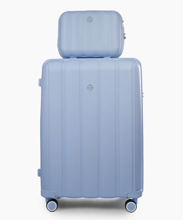 Sky Line 28+14 Inch Hand Bag Baby Blue