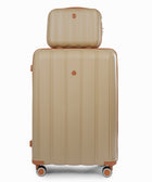 Sky Line 28+14 Inch Hand Bag Beige X Brown