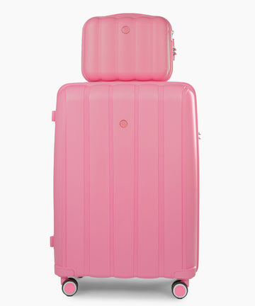Sky Line 28+14 Inch Hand Bag Pink