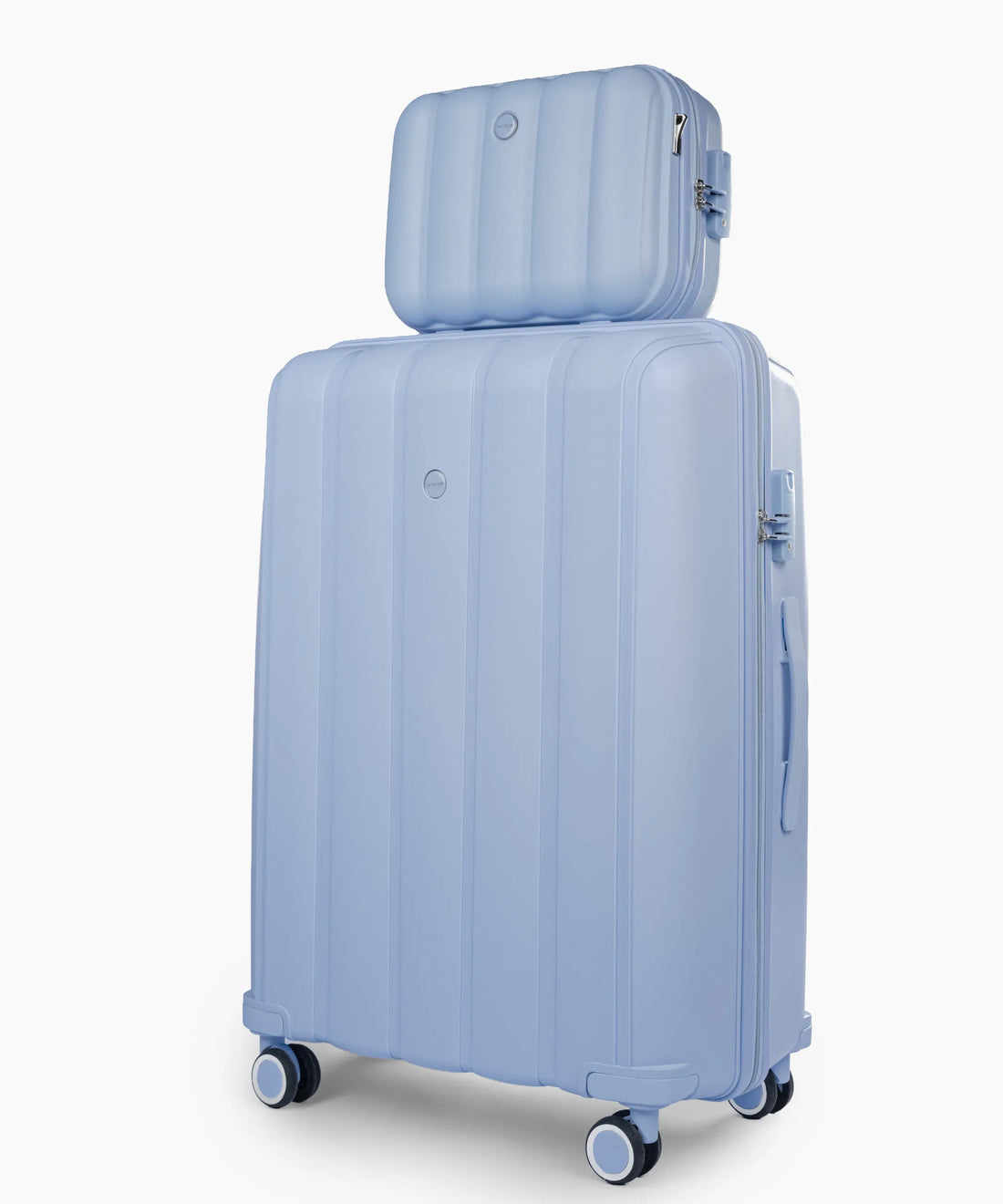 Sky Line 28+14 Inch Hand Bag Baby Blue
