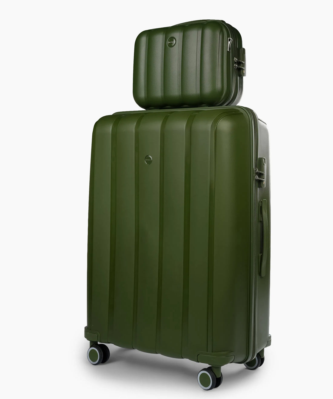 Sky Line 28+14 Inch Hand Bag Dark Green