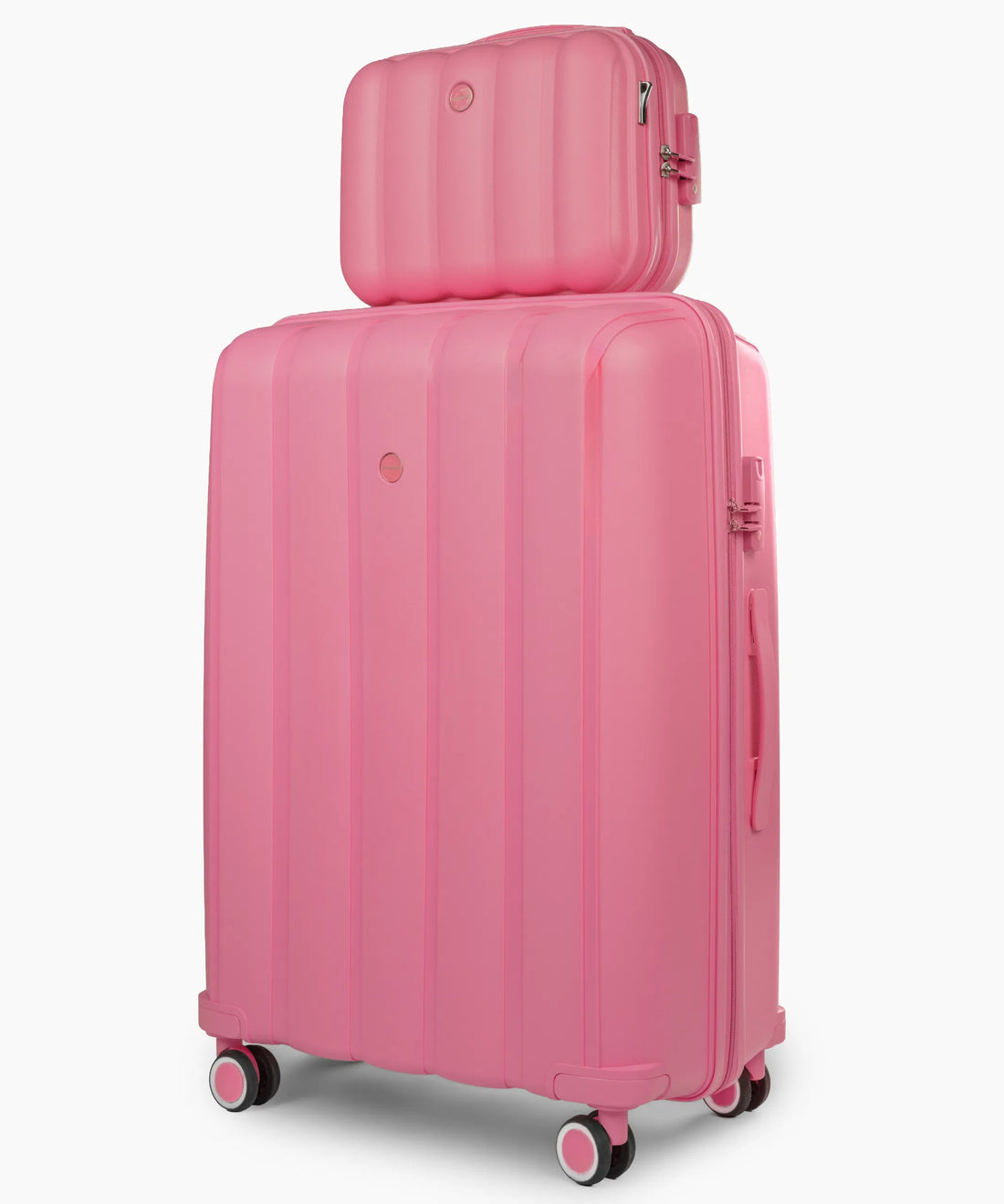 Sky Line 28+14 Inch Hand Bag Pink