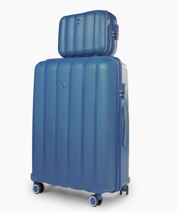 Sky Line 28+14 Inch Hand Bag Blue
