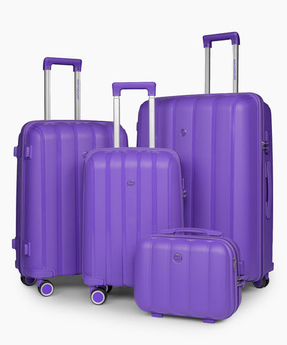 Sky Line Purple Set 4 Bags