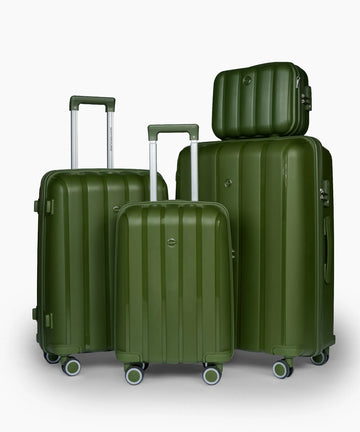 Sky Line Dark Green Set 4 Bags