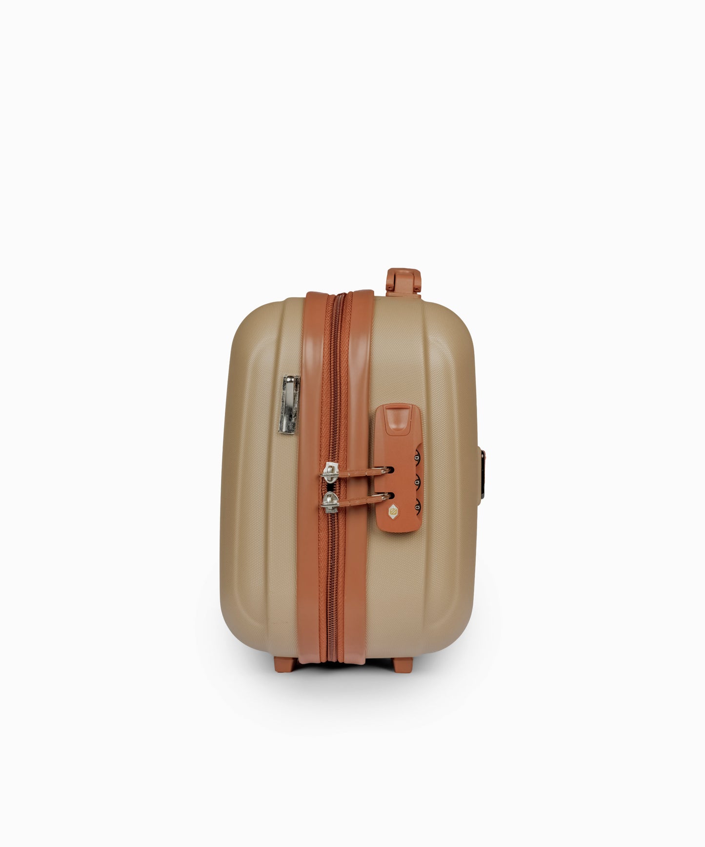 Hand Bag 14 Inch Beige X Brown