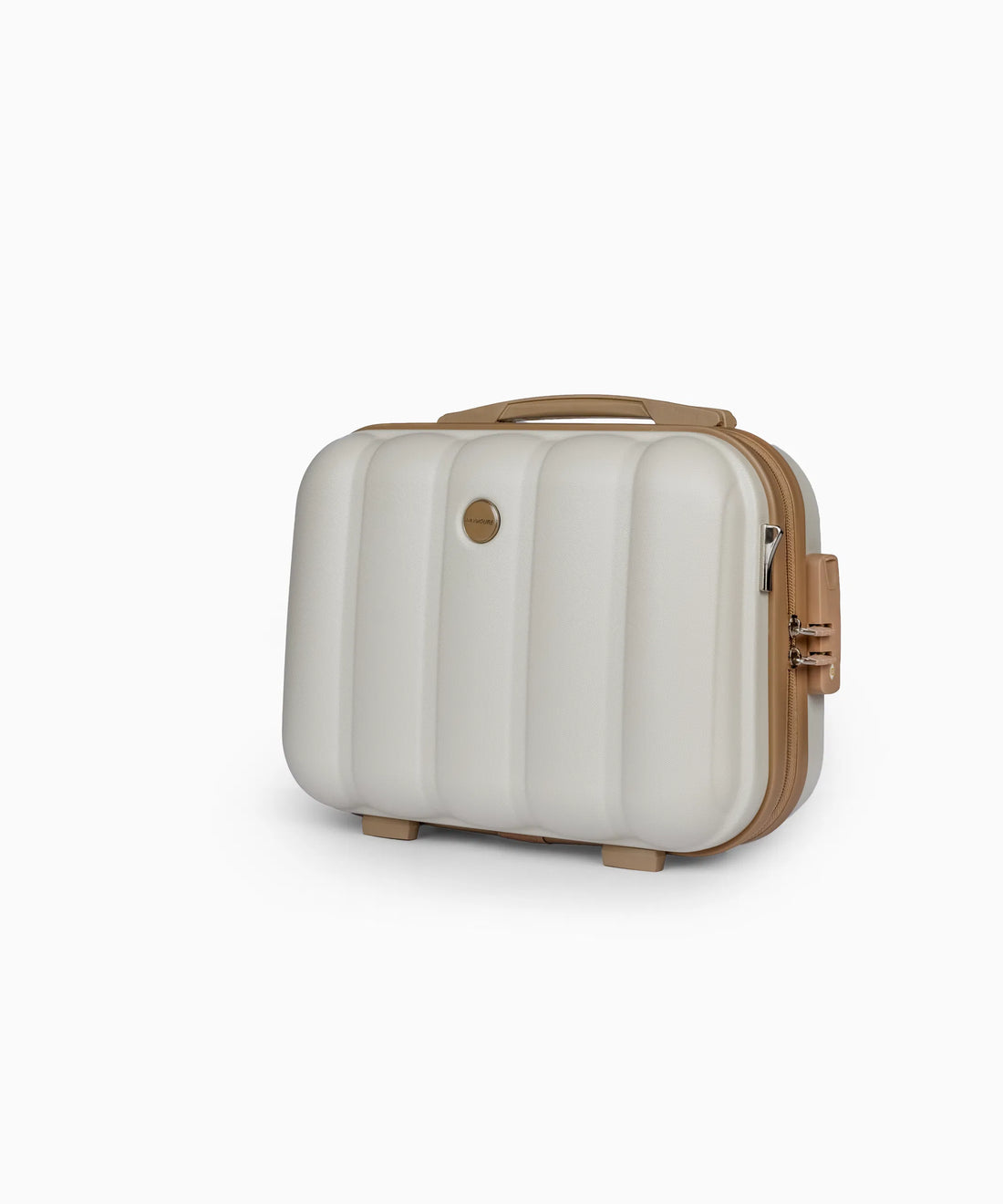 Hand Bag 14 Inch Creamy X Brown
