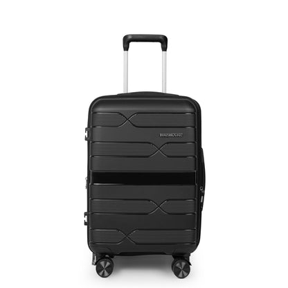 Valencia Black 20 Inch Cabin Bag