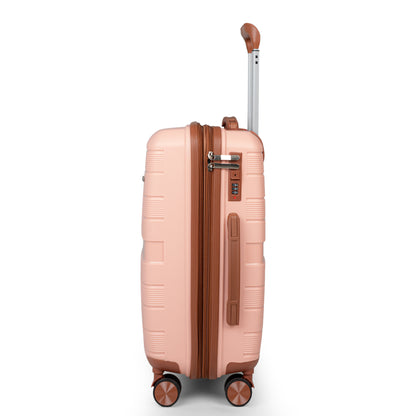 Valencia Pink X Brown 20 Inch Cabin Bag