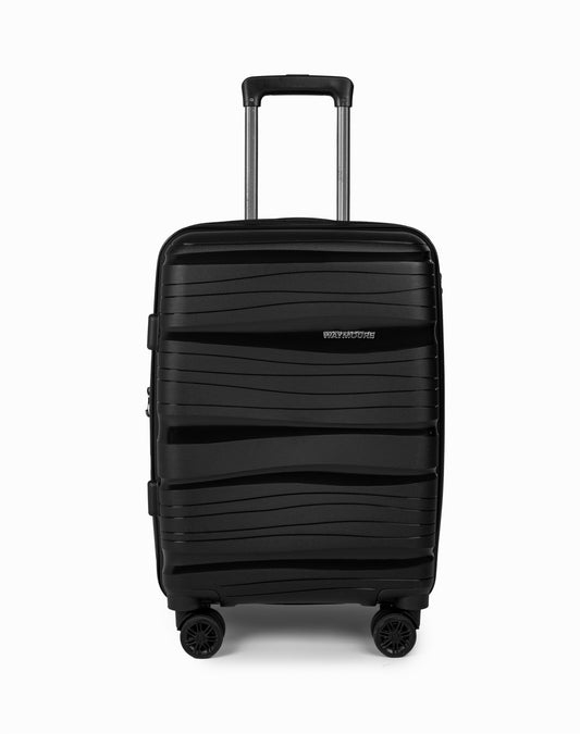 Ribbed Black 22 Inch