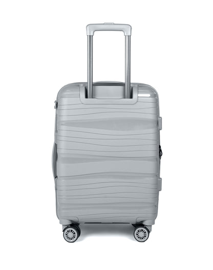 Ribbed Silver 22 Inch